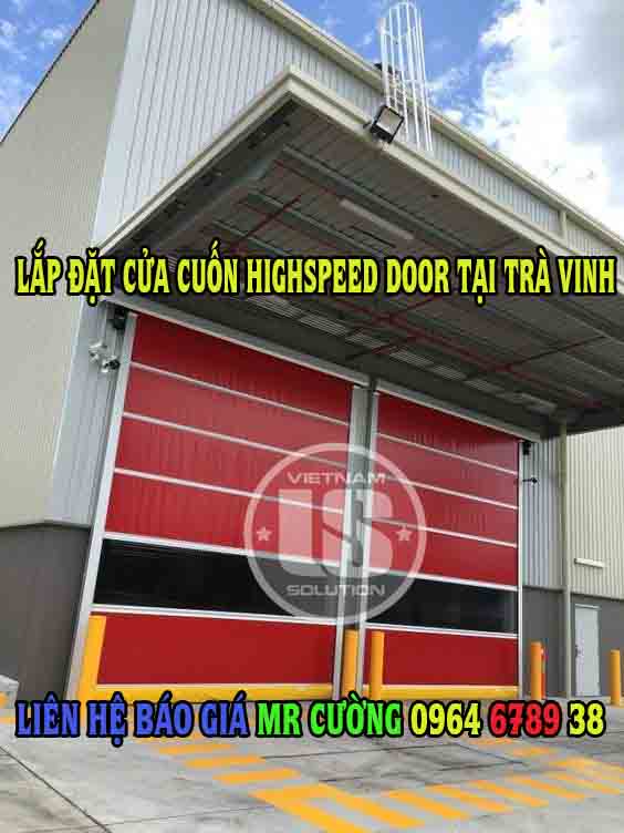 Lắp đặt cửa cuốn nhanh highspeed door
